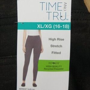 TIME AND TRU High Rise PULL ON Camo Jegging Sz XL (16-18) Camouflage Legging NWT
